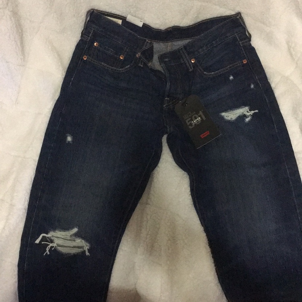 Levi’s Premium 501 Taper jeans